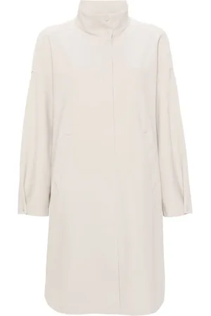 HERNO Parka midi con cuello alto
