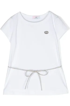 Chiara Ferragni Camiseta con placa del logo