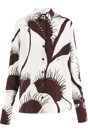 Salvatore Ferragamo Camisa con estampado Venus