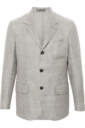 corneliani Blazer con cuello alto
