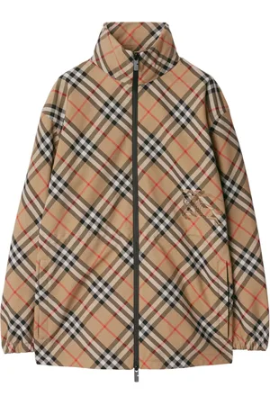 Burberry Chaqueta con motivo de cuadros