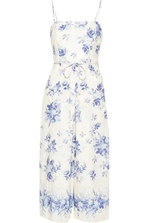 Twin-Set Mono largo con estampado floral