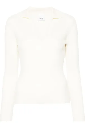 Allude Top de canalé fino