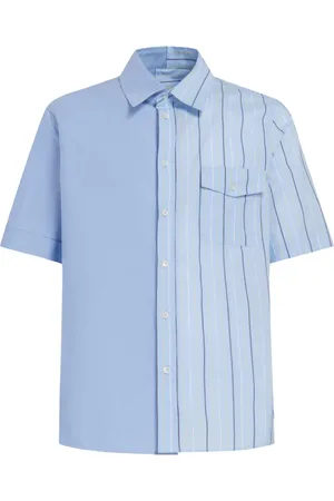 Marni Camisa a rayas con diseño colour block