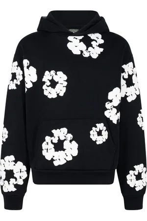 DENIM TEARS Sudadera con capucha y estampado Cotton Wreath