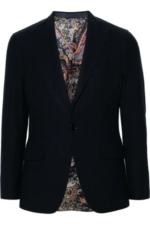 Etro Blazer con motivo pied de poule