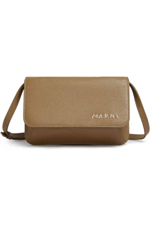 Marni Bolso de hombro con logo bordado