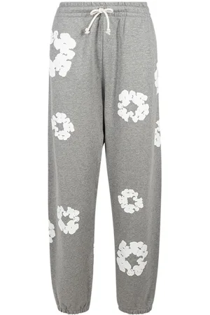 DENIM TEARS Pantalones de chándal "Cotton Wreath" con cordones