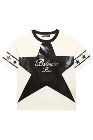 Balmain Camiseta con estampado Signature Stars