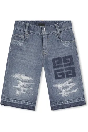Givenchy Pantalones vaqueros cortos con motivo 4G