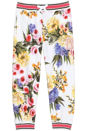 Dolce & Gabbana Pantalones de chándal con estampado floral
