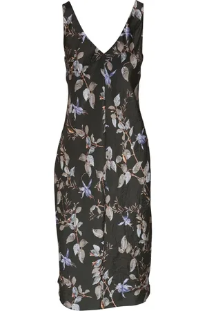 Vince Vestido midi con estampado floral