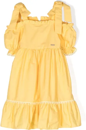 PATACHOU Vestido con volantes y lazo