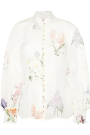 ZIMMERMANN Blusa Natura transparente