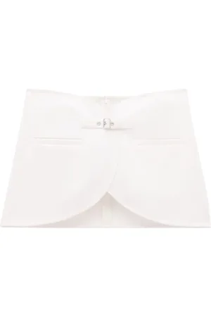 Courrèges Minifalda Ellipse con hebilla