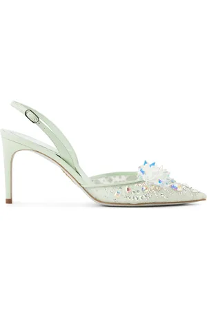 RENE CAOVILLA Zapatos Cinderella con tacón de 80 mm