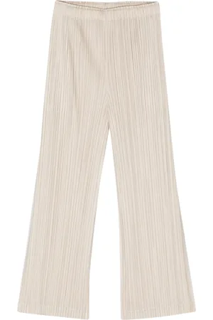 PLEATS PLEASE ISSEY MIYAKE Pantalones rectos plisados