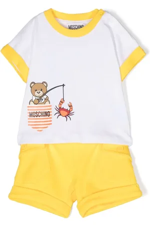 Moschino Conjunto con logo estampado