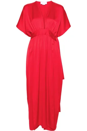 GENNY Vestido largo con cuello en V