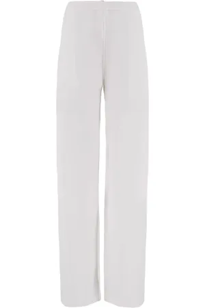 Salvatore Ferragamo Pantalones con detalle de parche
