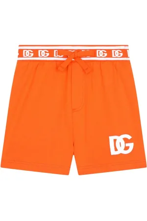 Dolce & Gabbana Pantalones cortos con logo en la cinturilla