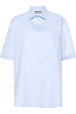 DARKPARK Camisa con cuello de pico