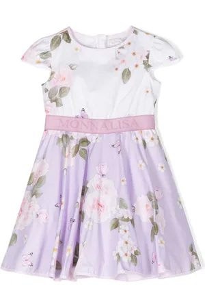 MONNALISA Vestido acampanado con estampado floral