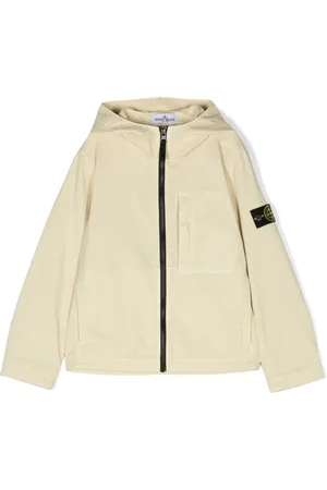 Stone Island Chaqueta con capucha y distintivo Compass