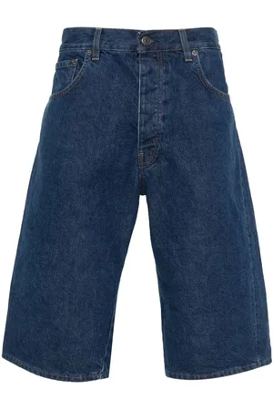 Sunflower Pantalones vaqueros cortos con parche del logo
