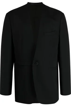 SONGZIO Blazer asimétrico sin cuello
