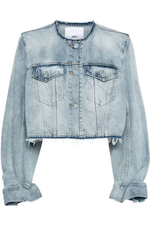 JNBY Chaqueta vaquera corta sin cuello