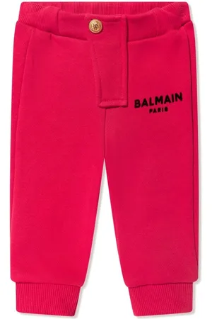 Balmain Pantalones de chándal con logo