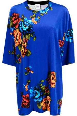 Vetements Blusa con estampado floral