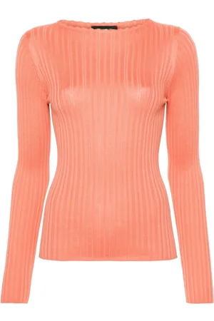 Fabiana Filippi Jersey con cuello barco