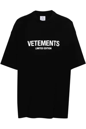 Vetements Camiseta con logo estampado