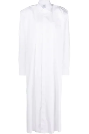 Vetements Vestido camisero de manga larga