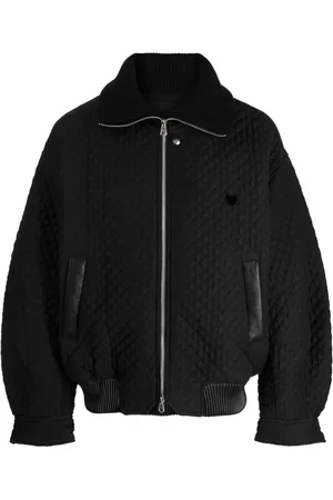 SONGZIO Chaqueta bómber acolchada con cremallera