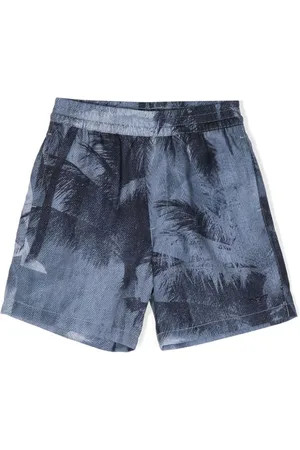 Emporio Armani Bermudas con motivo de palmeras