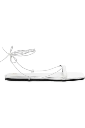 Totême Sandalias The Croco Tie