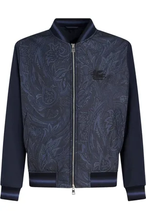 Etro Chaqueta bomber con logo bordado