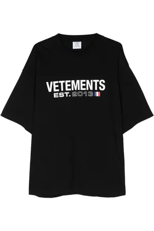 Vetements Camiseta con logo estampado