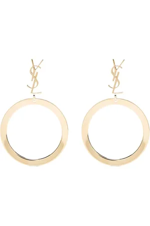 Saint Laurent Pendientes con colgante Cassandre