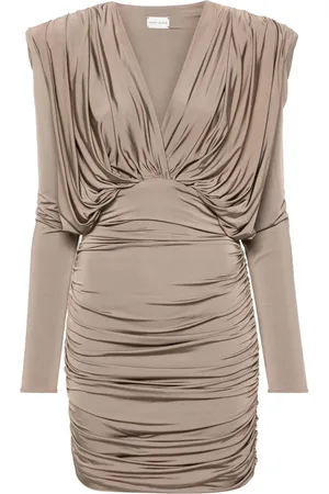 MAGDA BUTRYM Vestido corto drapeado