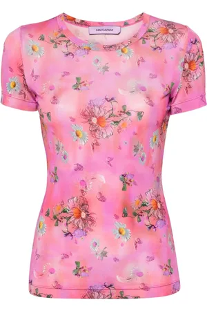 MACCAPANI Camiseta The Skimpy con estampado floral