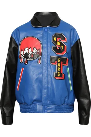 SAINT MXXXXXX Chaqueta varsity de x Denim Tears
