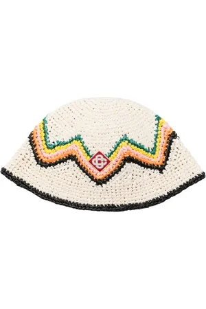 Casablanca Sombrero de pescador con aplique del logo