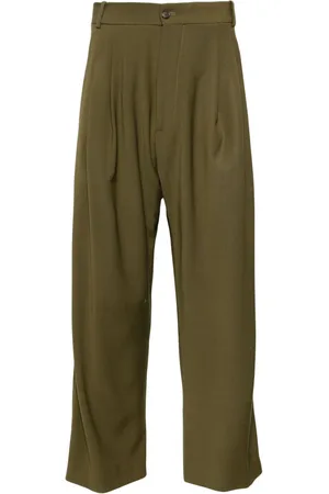 Hed Mayner Pantalones capri con pinzas