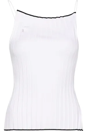 Jacquemus Top con efecto plisado
