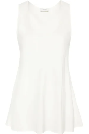 LEMAIRE Top con cuello redondo