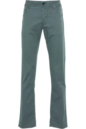 Jacob Cohen Pantalones con parche del logo